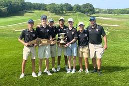 The Friends Academy boys’ golf team won the Long Island championship on the famously difficult Black Course at Bethpage State Park.