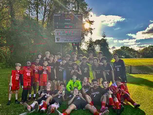 Friends Academy boys' soccer wins playoff thriller in overtime.