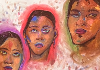 Honors Arts self portrait