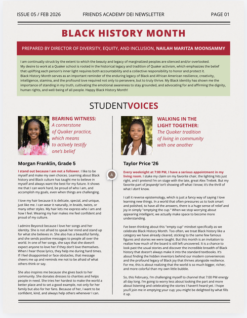 Feb DEI Newsletter: Black History Month