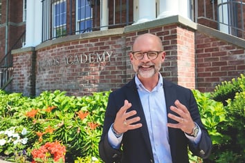 Friends Academy welcomed Alfred F. (Rik) Dugan III as the new Head of School on July 1, making him the 26th person in Friend’s illustrious 150-year history to lead the longest-running independent school on Long Island.