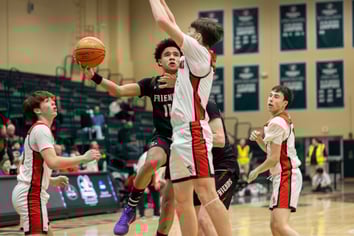 Despite falling in the Nassau County boys’ basketball championship game, Friends Academy still earned an at-large bid to the NYSPHSAA regional semifinals.