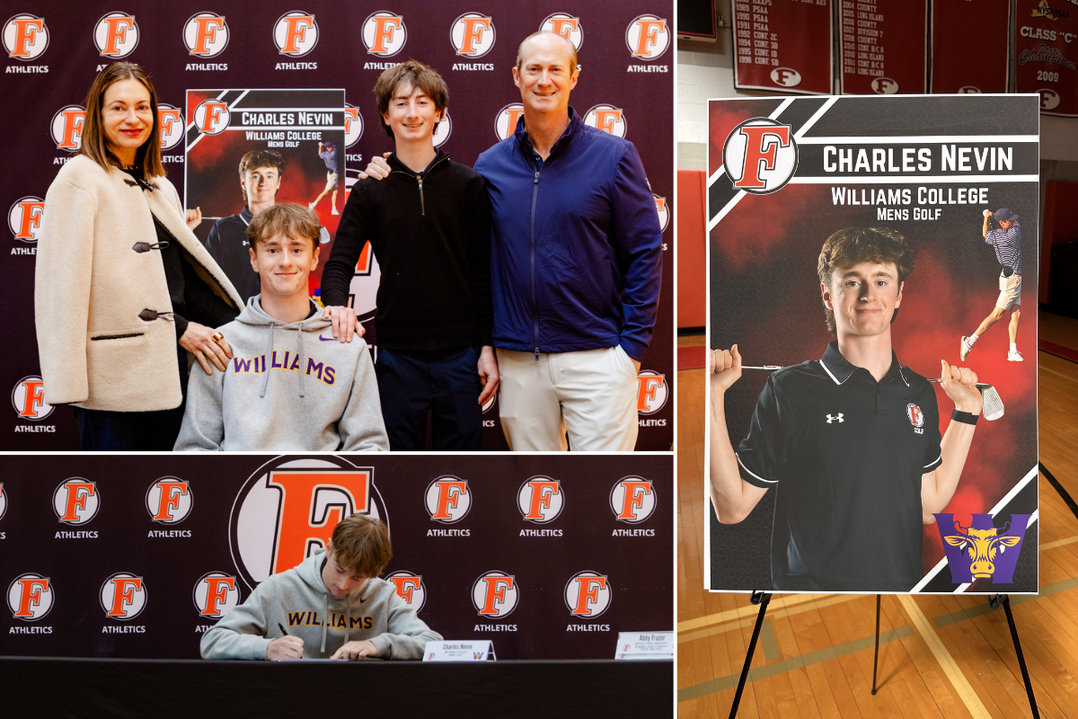 Friends Academy College Signing Day 2026 Charles Nevin