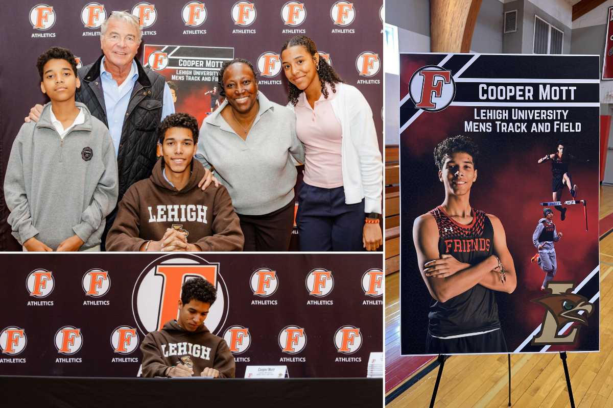 Friends Academy College Signing Day 2026 Cooper Mott