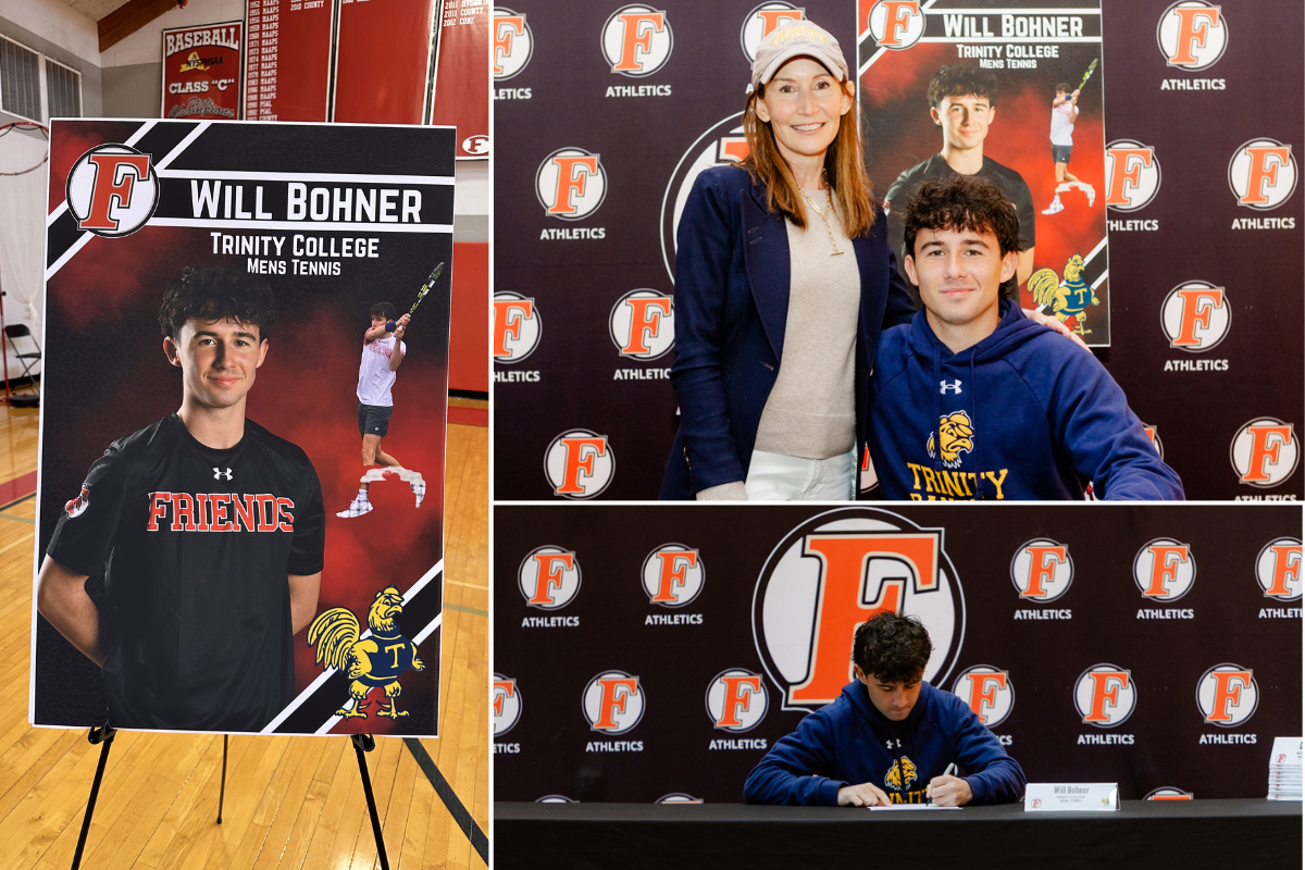 Friends Academy College Signing Day 2026 Will Bohner