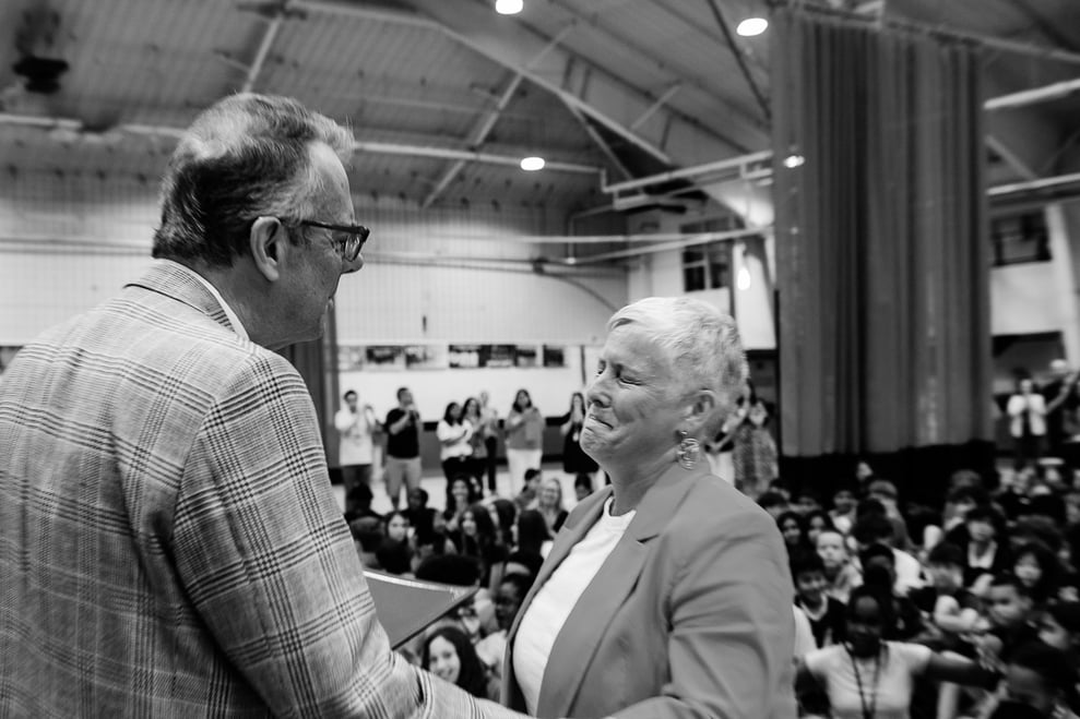 Friends Academy honored the contributions, achievements, and career milestones of faculty members during the school’s convocation ceremony.