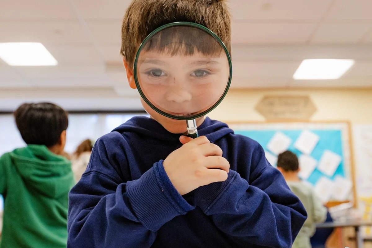 Friends Academy Fall Open House 2026 - Lower School Magnifying Glass