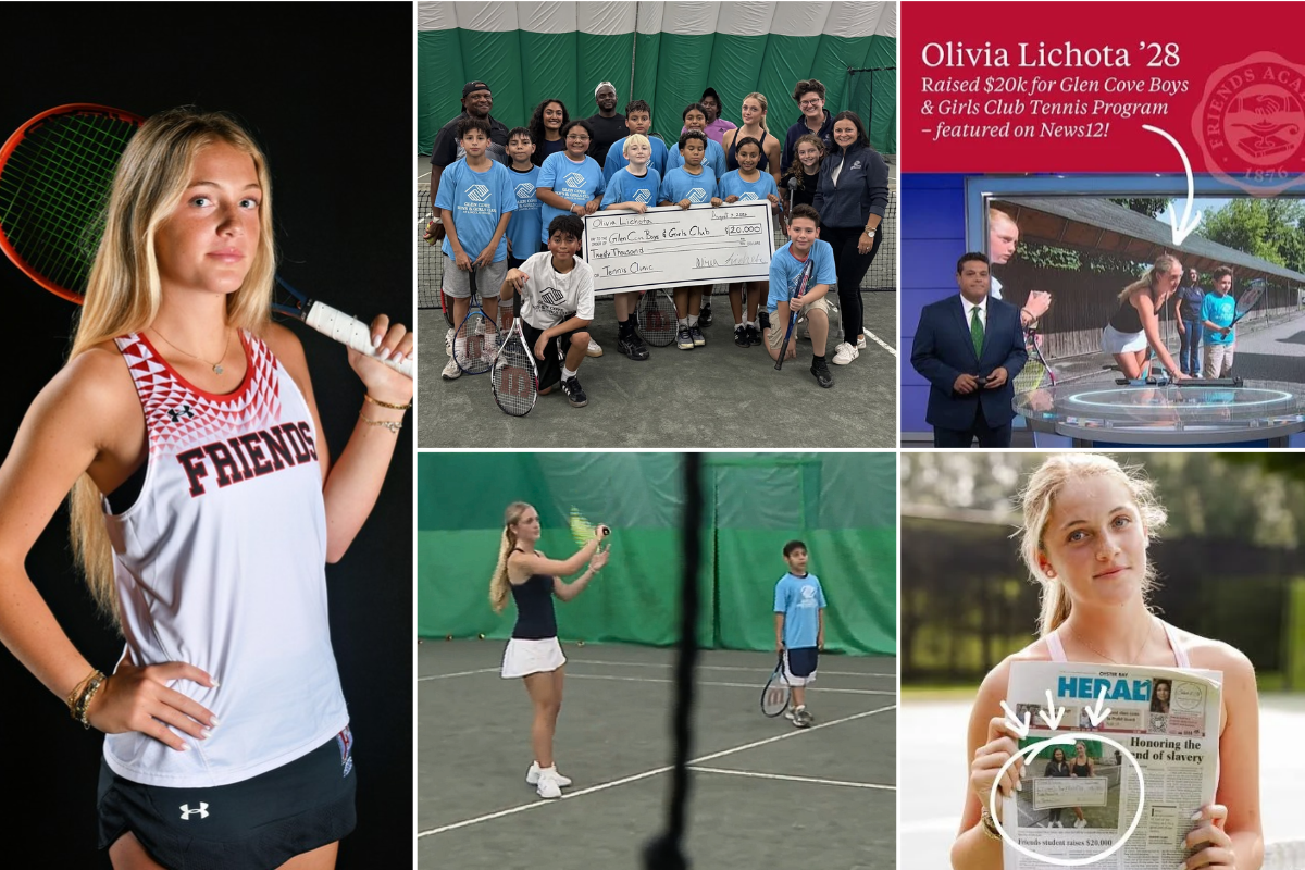 Friends Academy Olivia Lichota Community Service Award 3