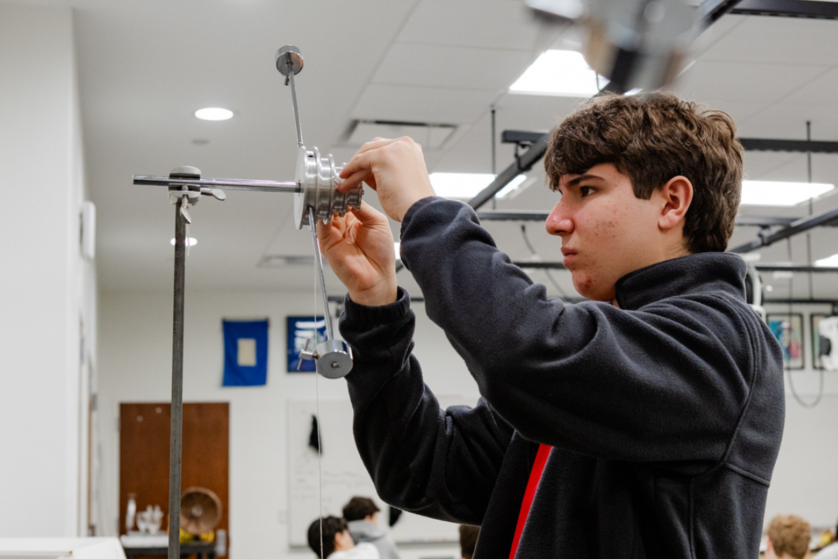 Friends Academy Stefan Pappas Physics Student inline image