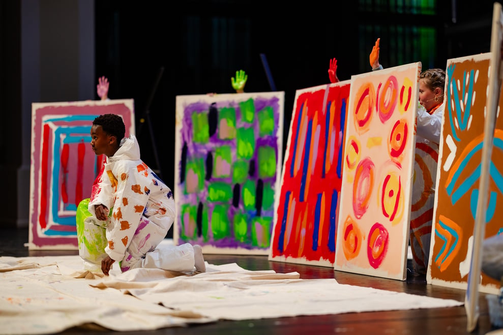 For the 25th year in school history, students at Friends Academy’s Middle School immersed themselves in a weeklong sojourn to explore the world of arts.