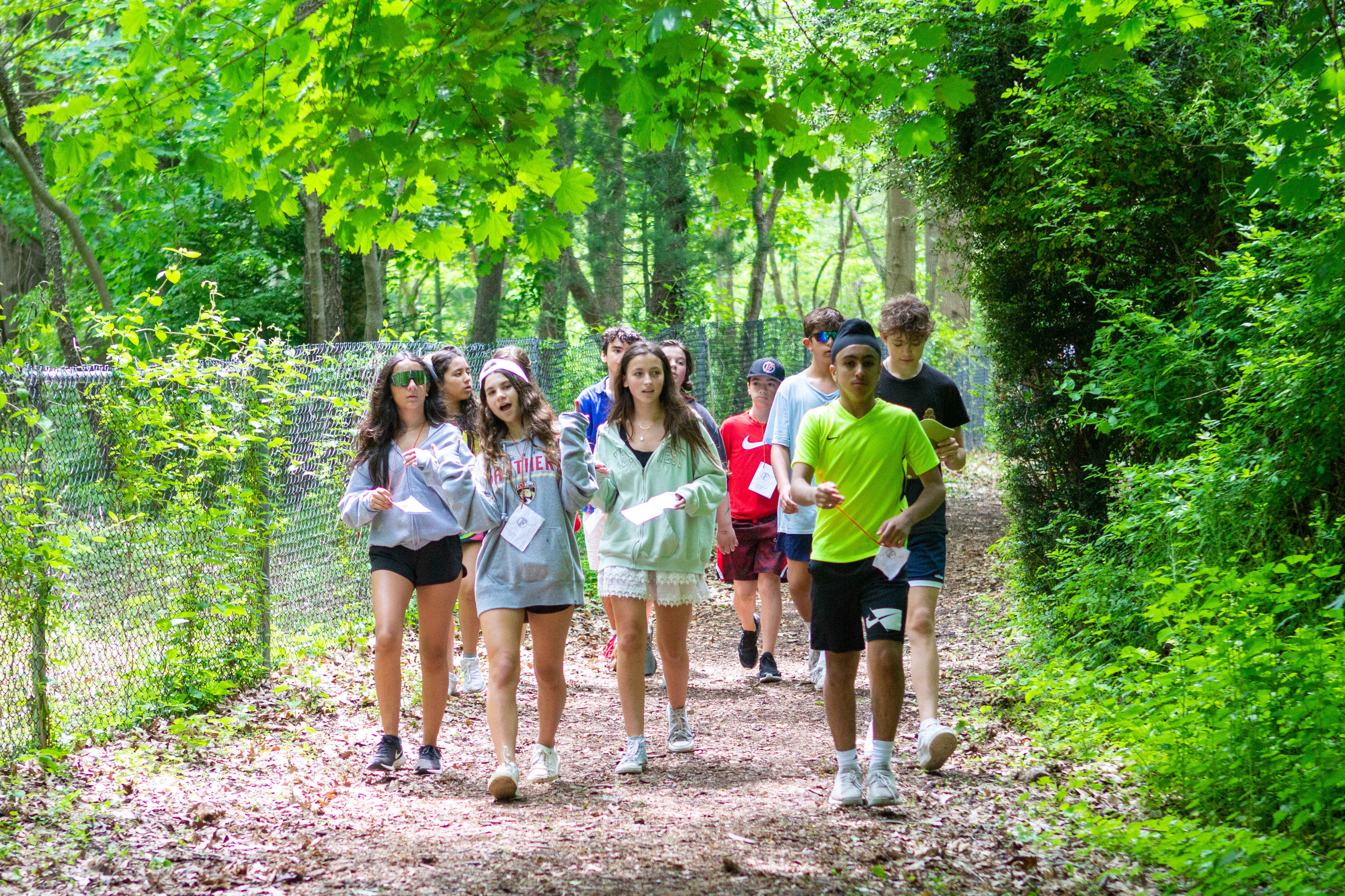 Middle School Students Walk for Service and Stewardship