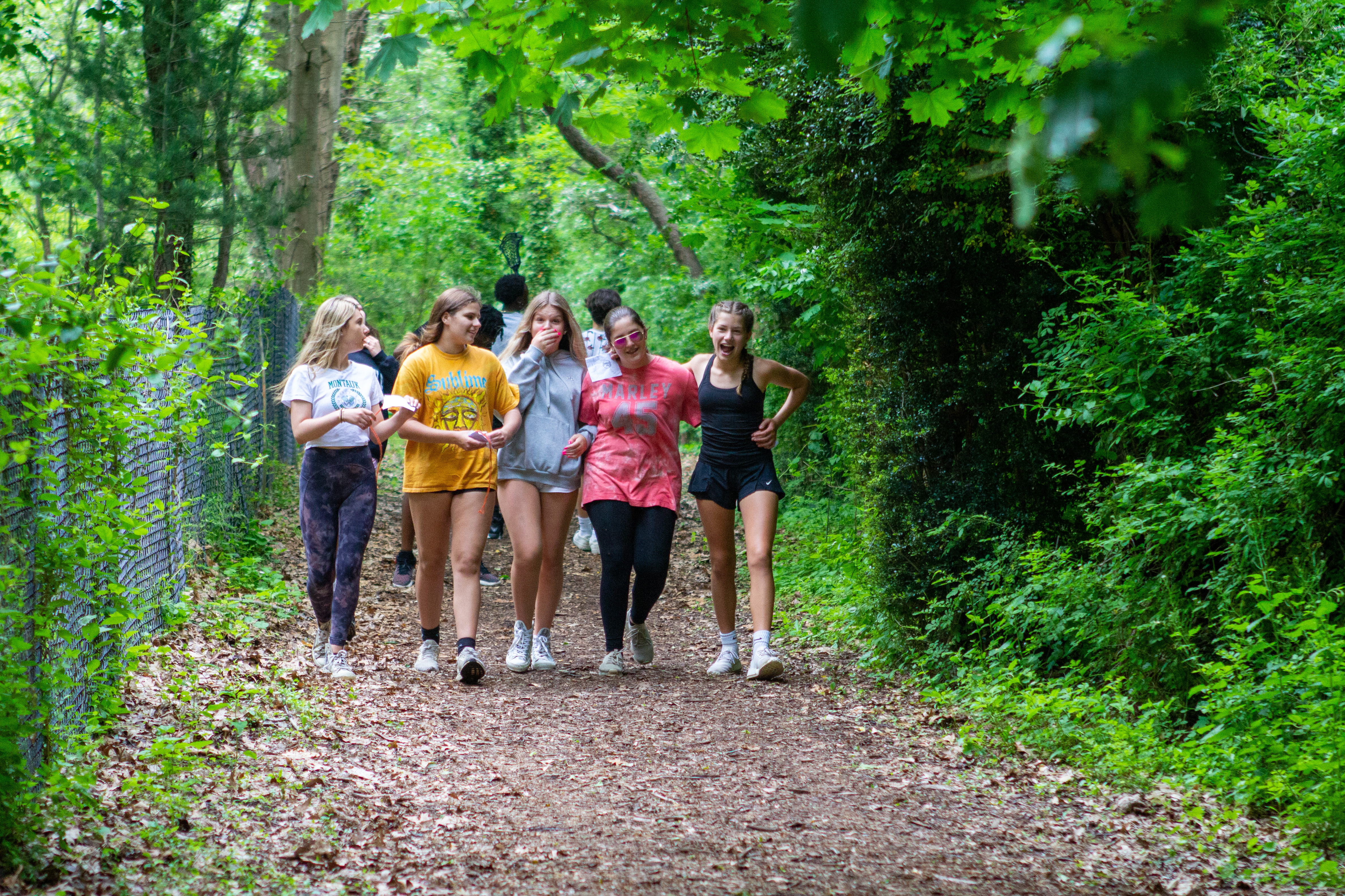 Middle School Students Walk for Service and Stewardship
