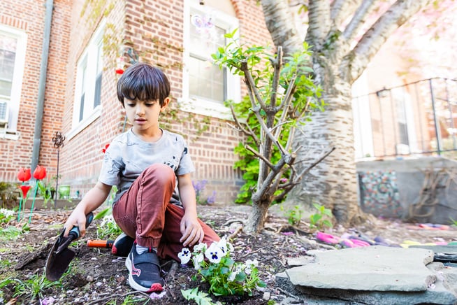 PreK Fairy Garden Planting-23