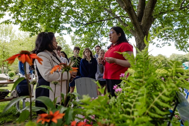 Shreya Kedia talks with Town of North Hempstead Clerk Ragini Srivastava