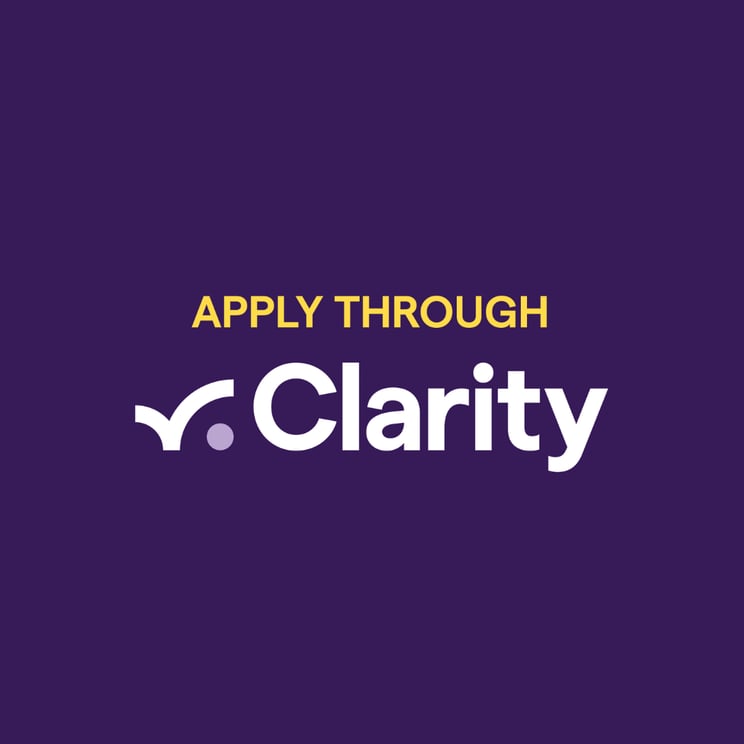 Apply through Clarity