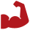 strength icon red