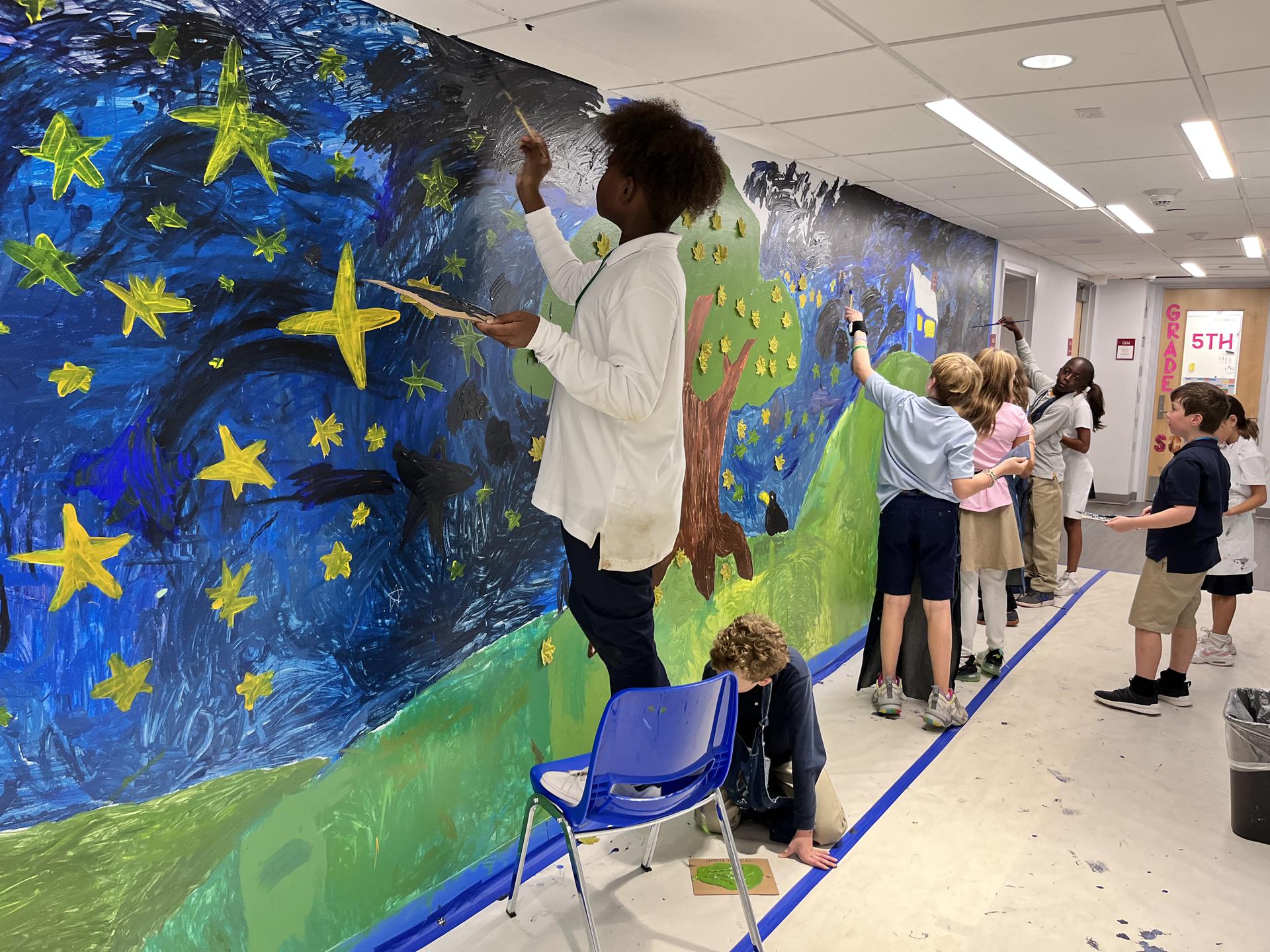 5th Graders bring summer reading to life in color-image