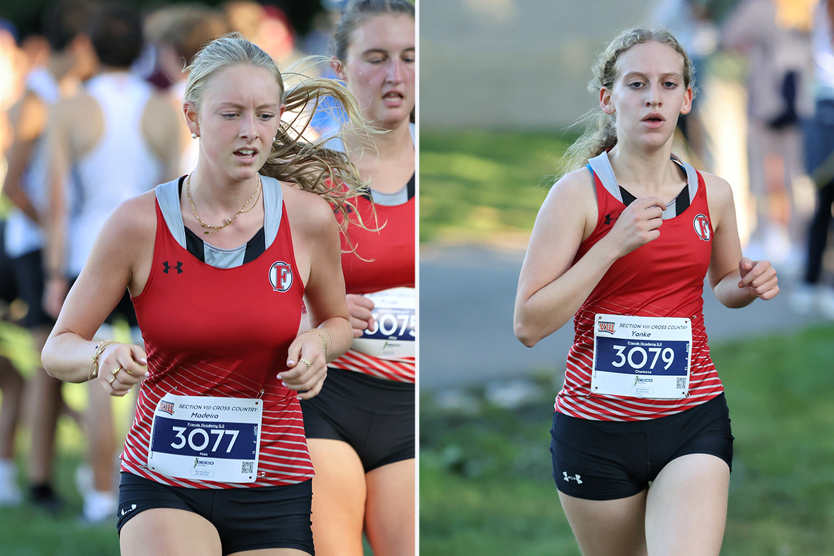 Two runners on the Friends Academy girls’ cross-country team earned All-State honors with top-15 finishes at last weekend’s Class D championship meet in Queensbury, N.Y.