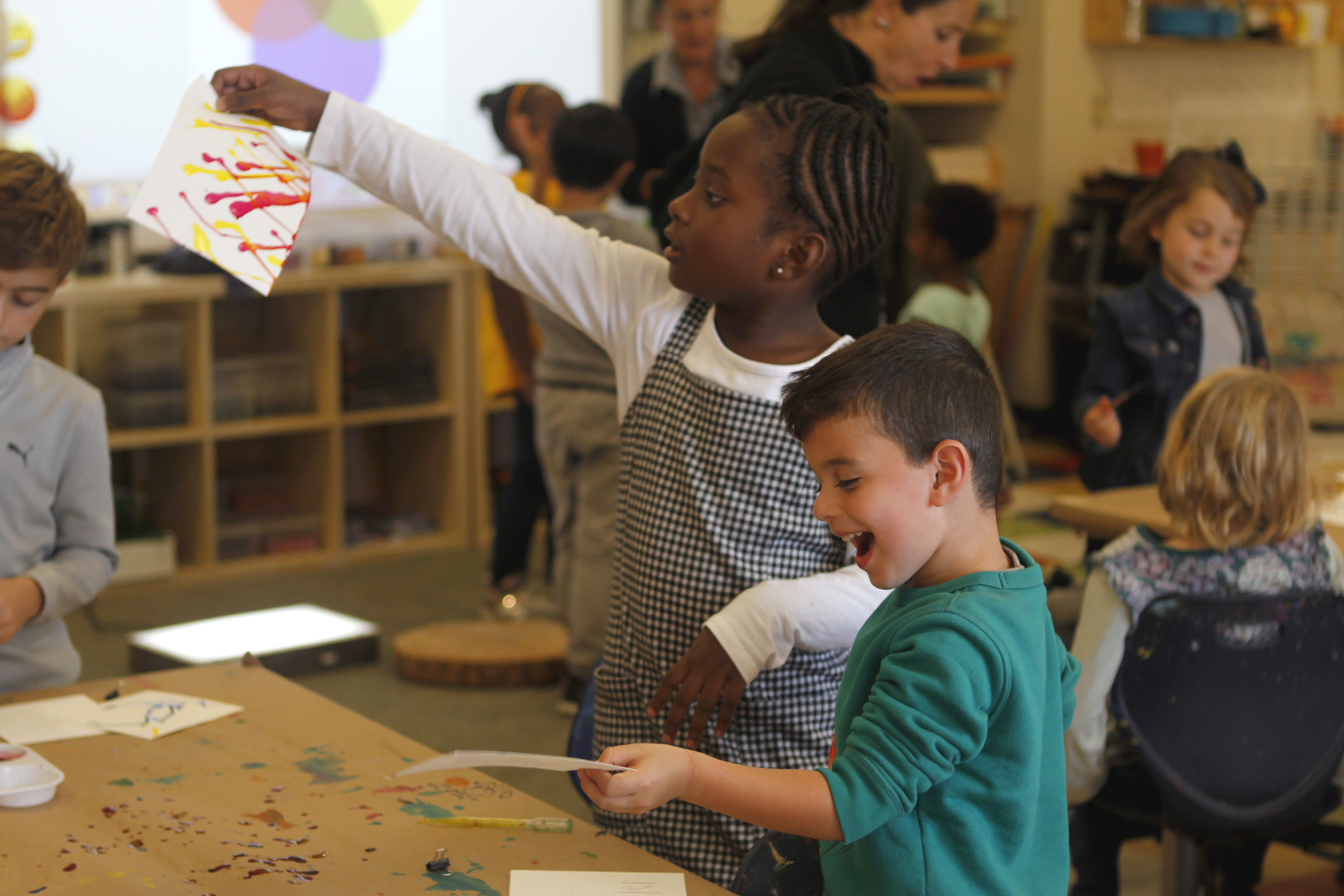 Lower-school-students-in-art-class