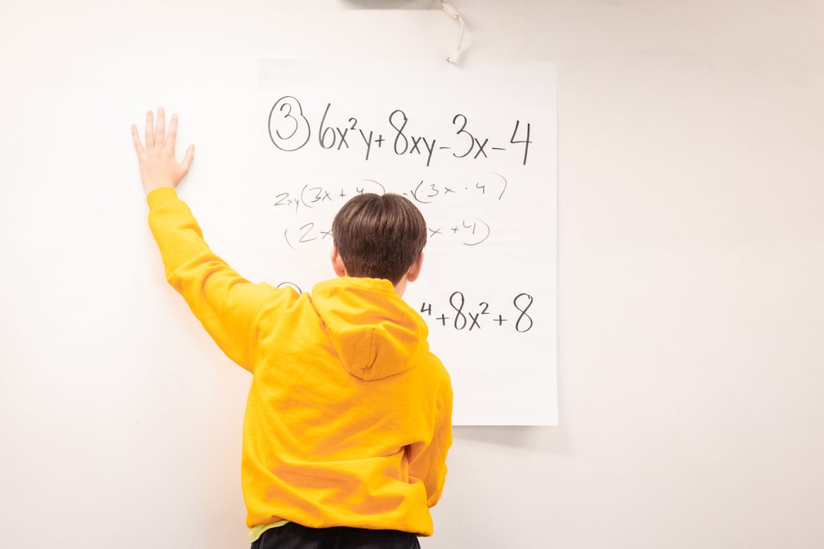 Movement-based mathematics increases cognition, focus, collaboration-image