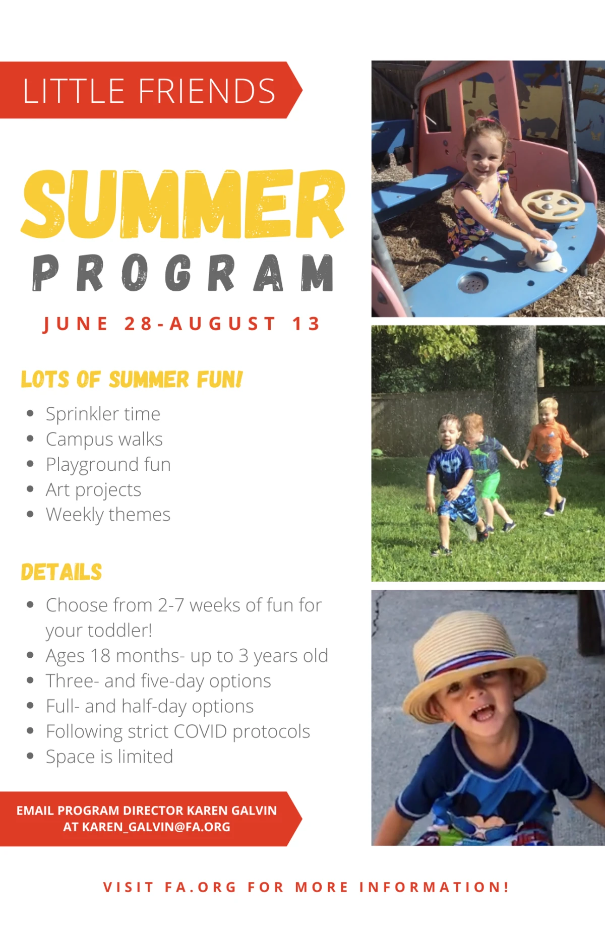 Little Friends Summer Program Little Friends Summer Program