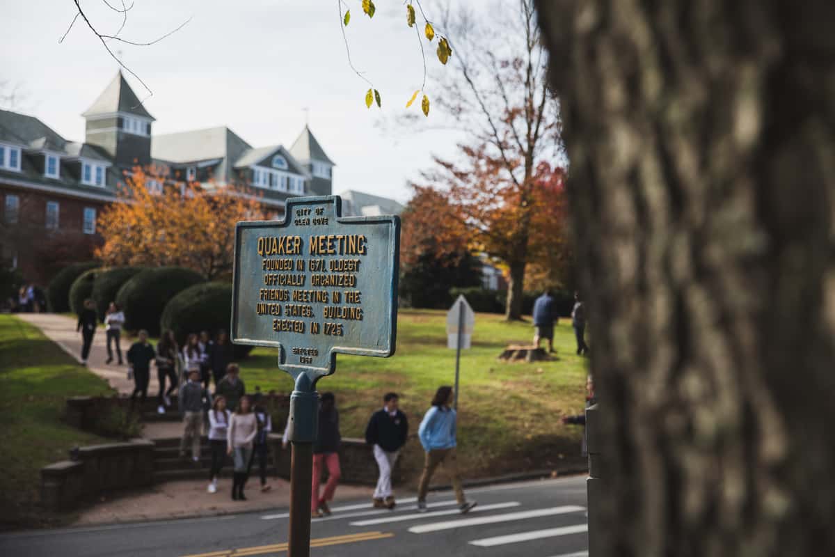 quaker-meeting-sign