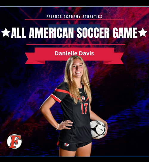 Senior Danielle Davis selected for All-American Soccer Game-image