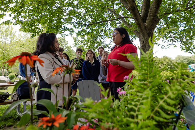 Shreya Kedia talks with Town of North Hempstead Clerk Ragini Srivastava