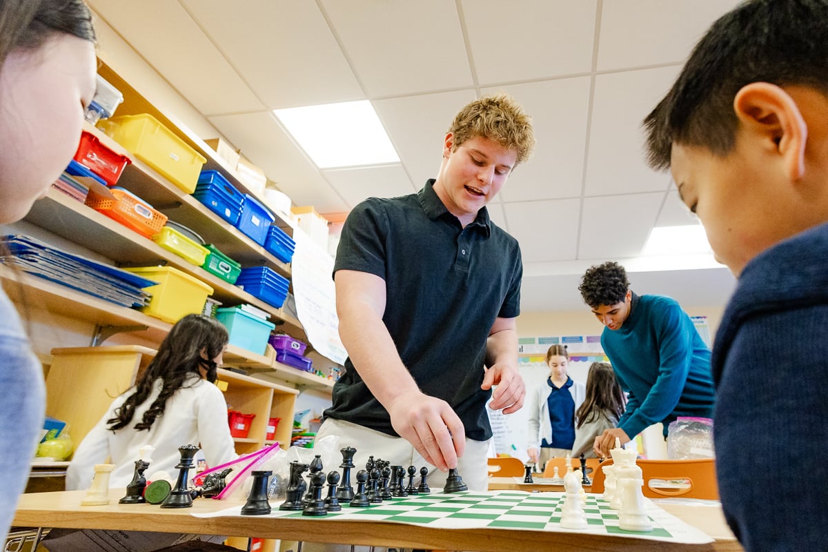 Life and Lessons in Chess: Varsity Chess Mentors 4th Graders-image