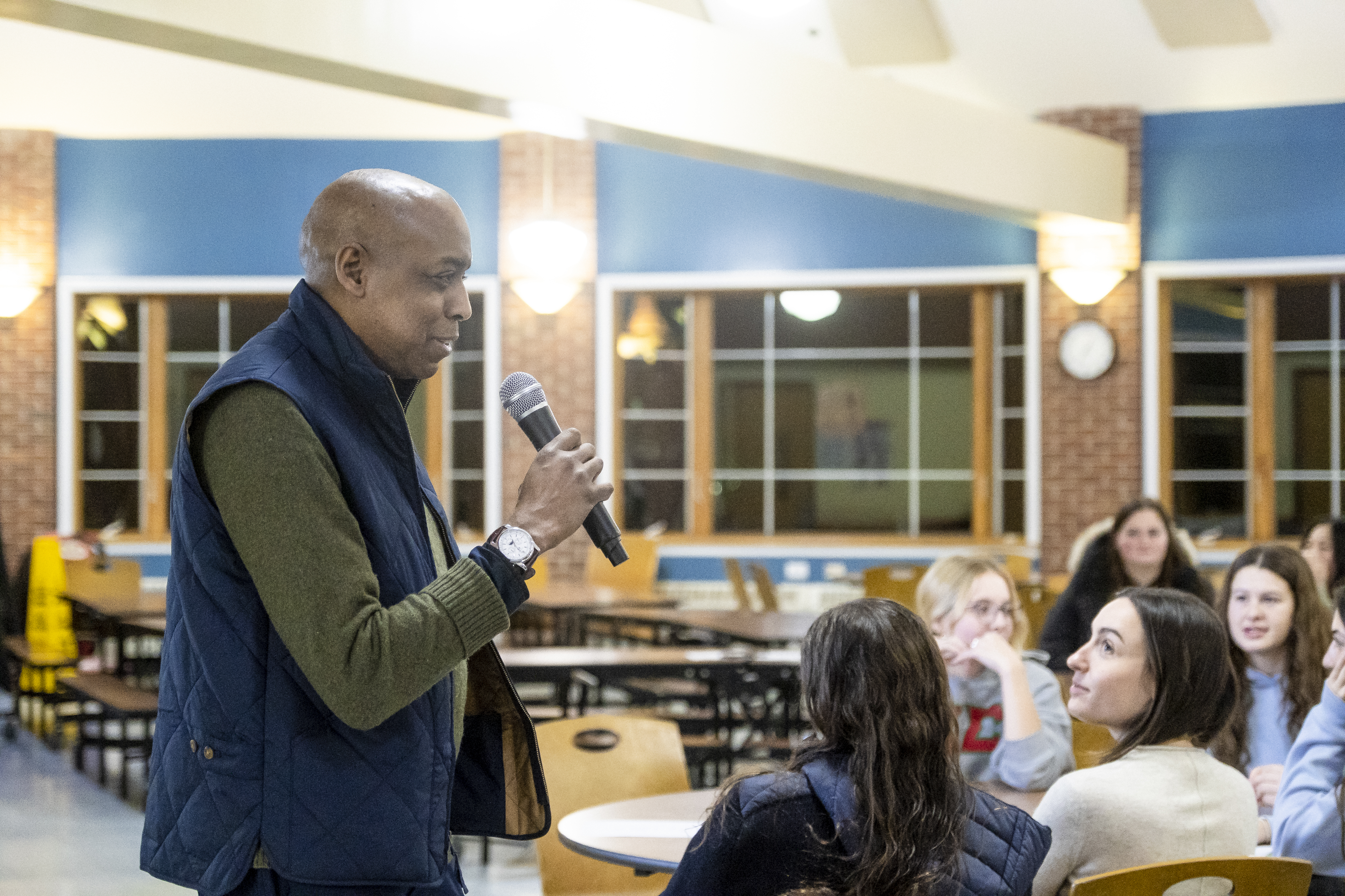 Ed Dugger at College Night